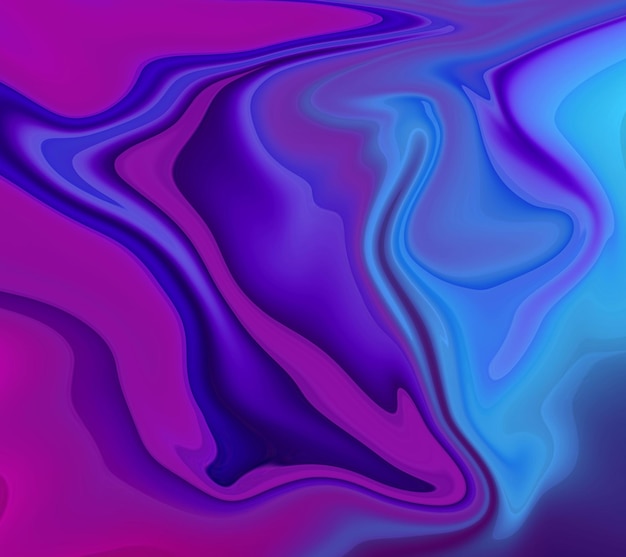 Liquid marble textured backgrounds. Wavy psychedelic backdrops. Abstract painting for web design