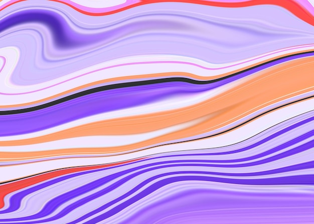 Liquid marble textured backgrounds. Wavy psychedelic backdrops. Abstract painting for web design