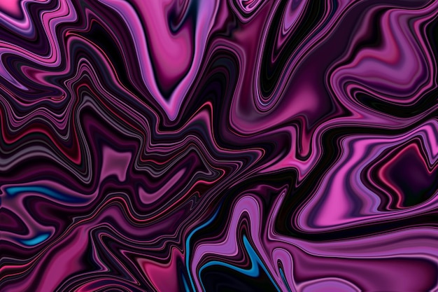 Liquid marble textured backgrounds Wavy psychedelic backdrops Abstract painting for wed design or