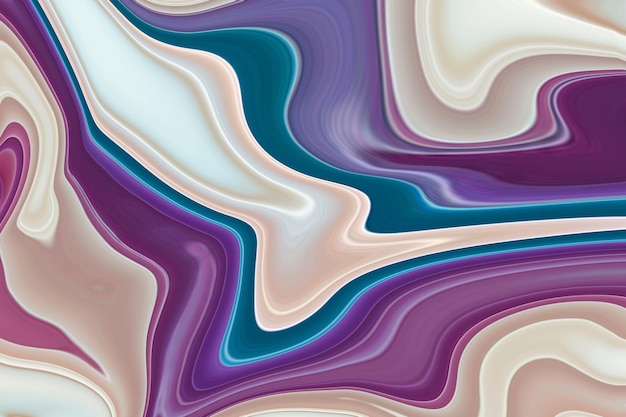 液体の大理石のテクスチャ背景。波状のサイケデリックな背景。水デザインの抽象画