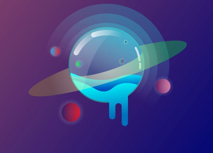 Vector liquid planet