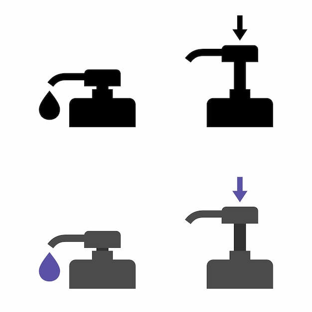 Liquid soap dispenser dosing pump functioning