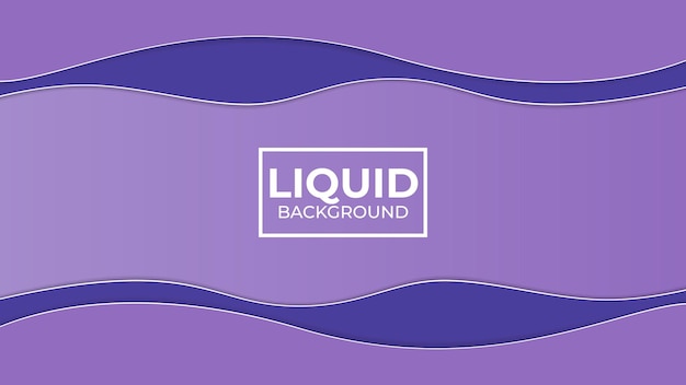 Liquid wave purple Background easy to edit