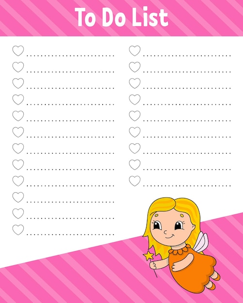 To do list Printable template Handwriting paper Lined sheet For diary planner checklist wish list