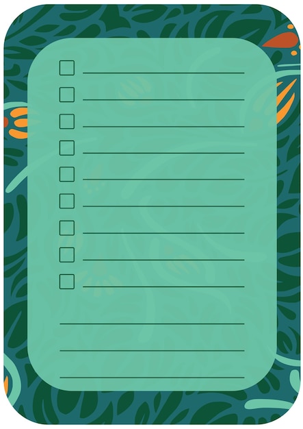 to do list
