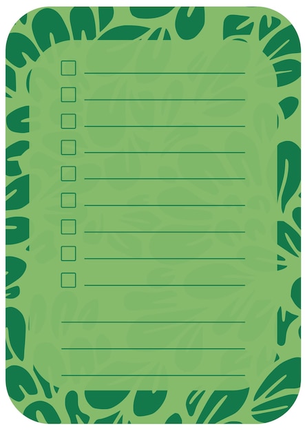 to do list