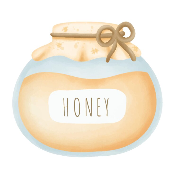 Vector little bee valentine