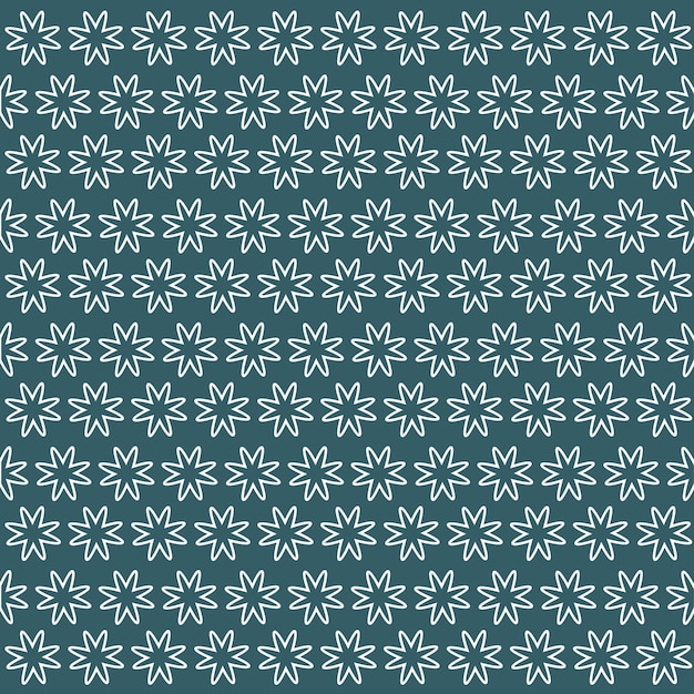 Little Blue Flower Pattern Seamless