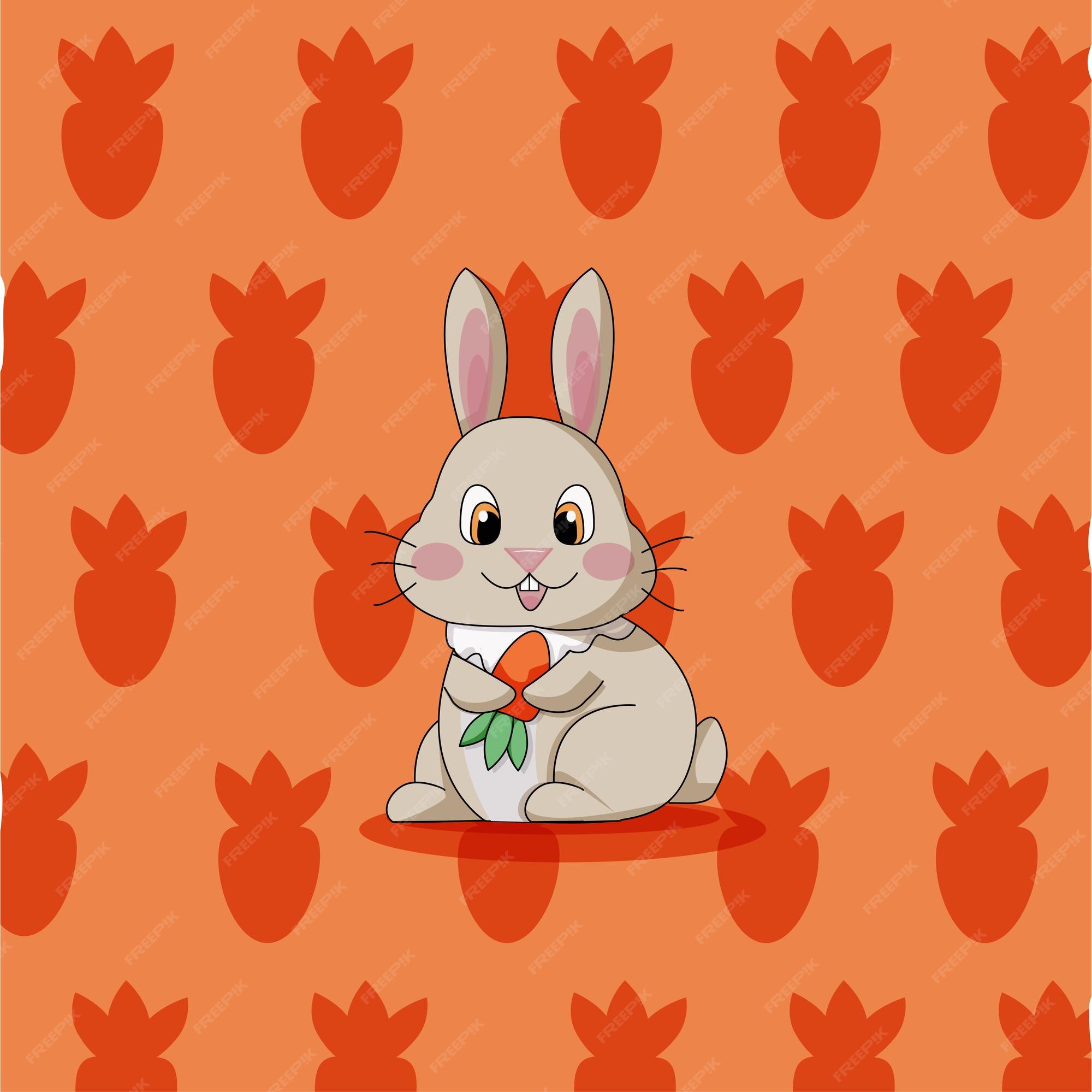 premium-vector-little-funny-bunny-bunny-with-carrot