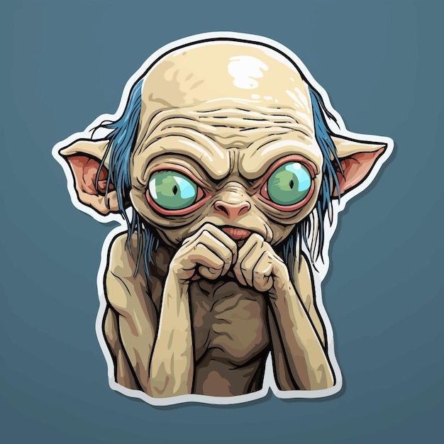 Premium Vector | Little goblin