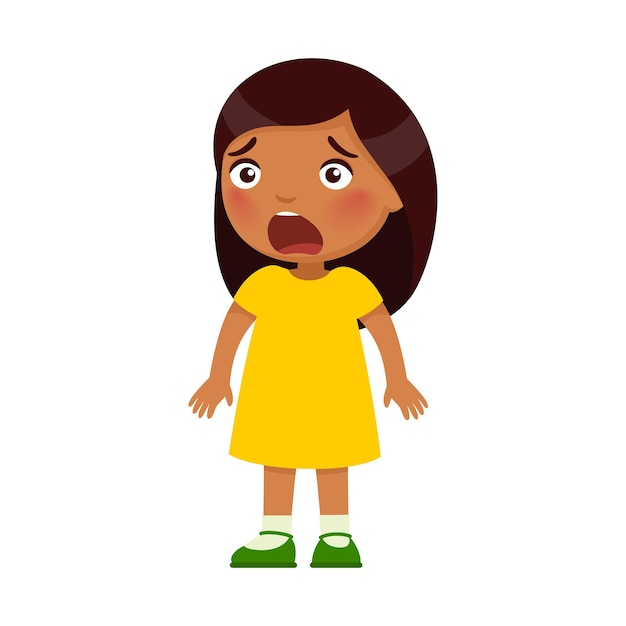 Free: Screaming, scared, child, face, hand png 