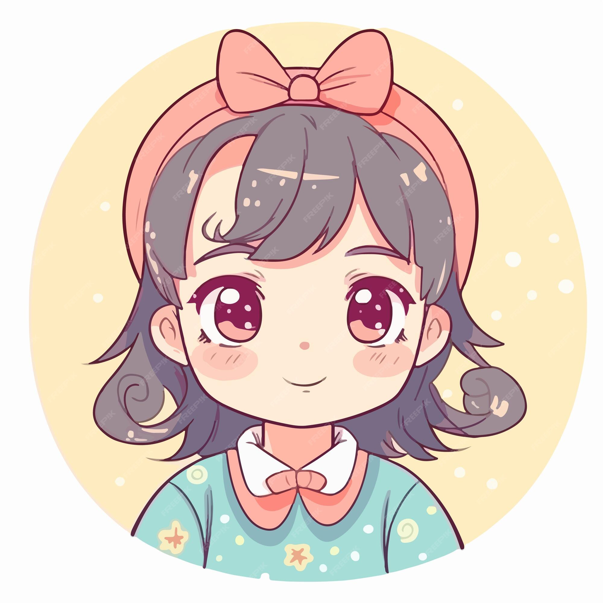 Anime Girl Sticker - Anime Girl Kawaii - Discover & Share GIFs