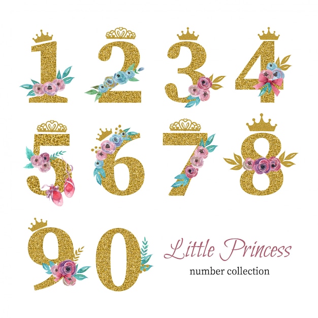 Little princess number collection