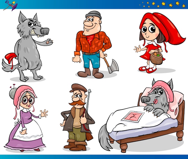 little red riding hood characters