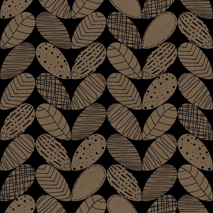 Vector little sheets texture pattern vector black and craft