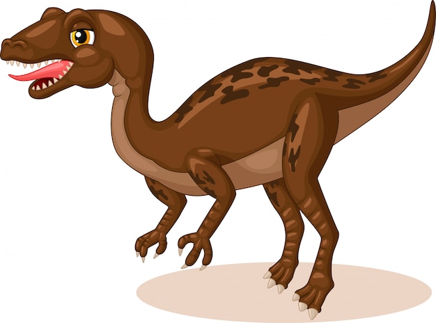 Vector little tyrannosaurus rex cartoon