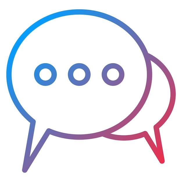 Vector live chat icon vector image can be used for live streaming