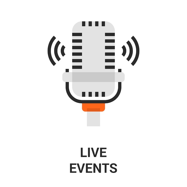 Live events icon