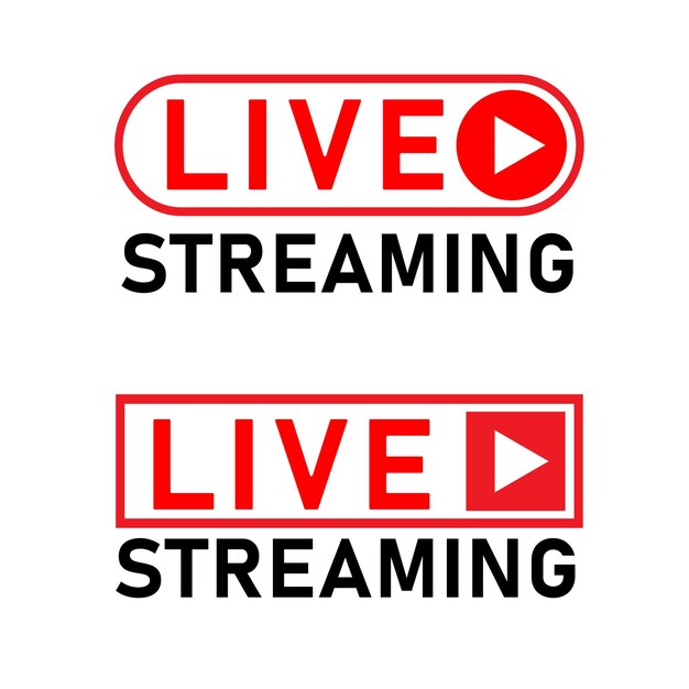 live stream logo design