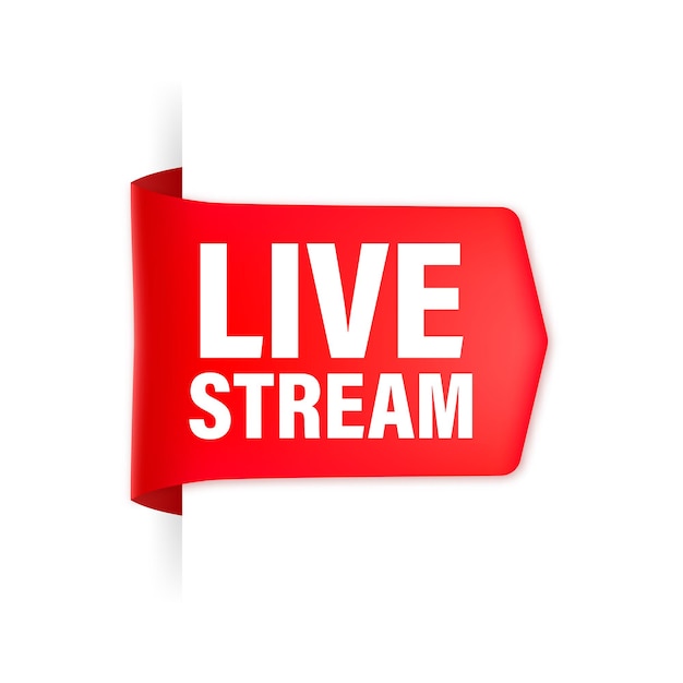 Live stream red ribbon