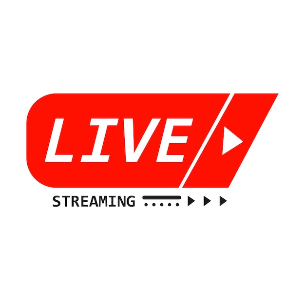 Live streaming logo