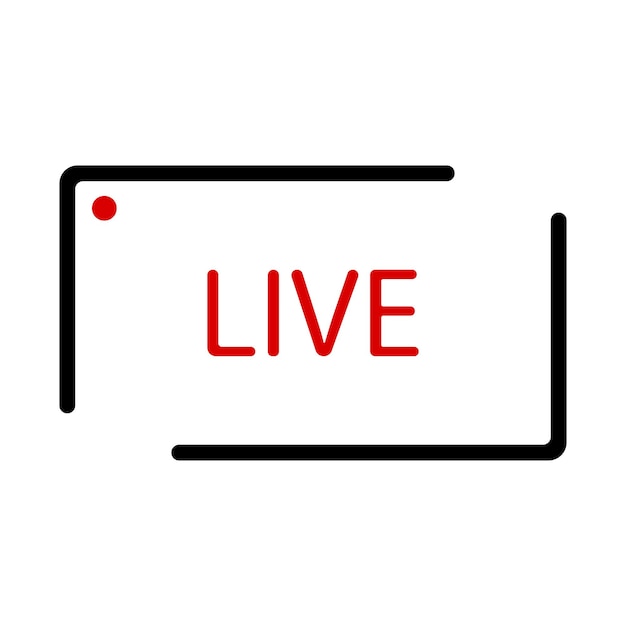 Live video icon