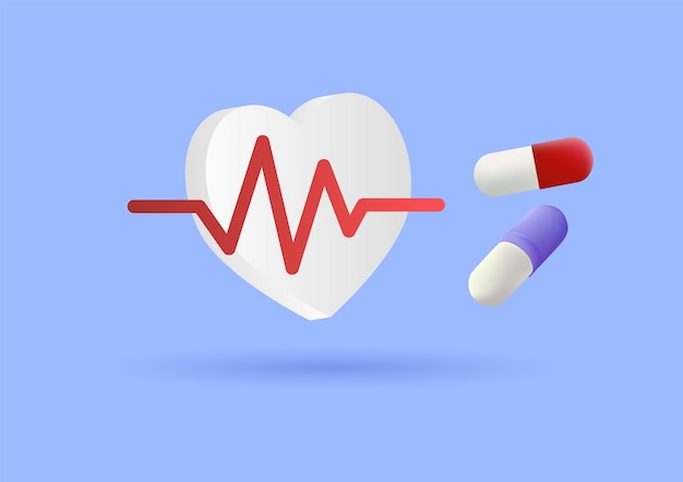 liver health or heart rate statistics icon