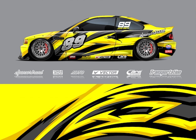 Livery design for race car