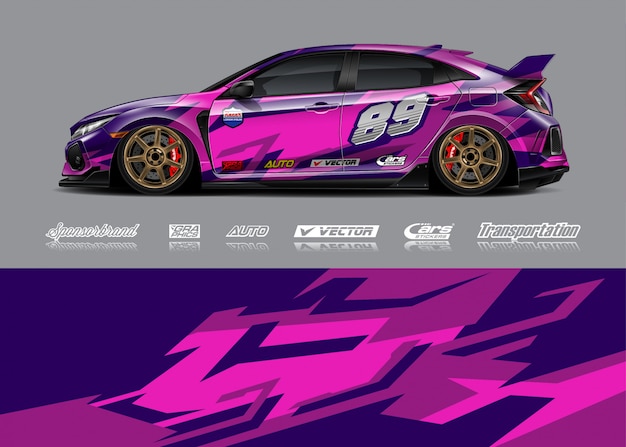 Livery design for race car