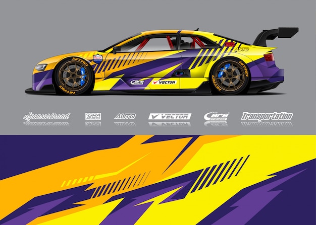 Livery design for race car