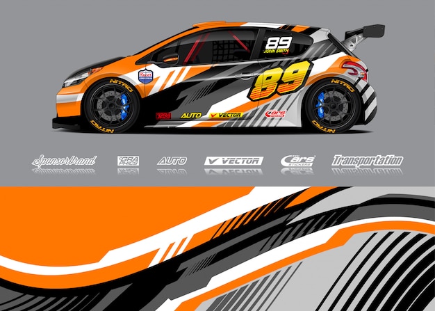 Livery design for race car