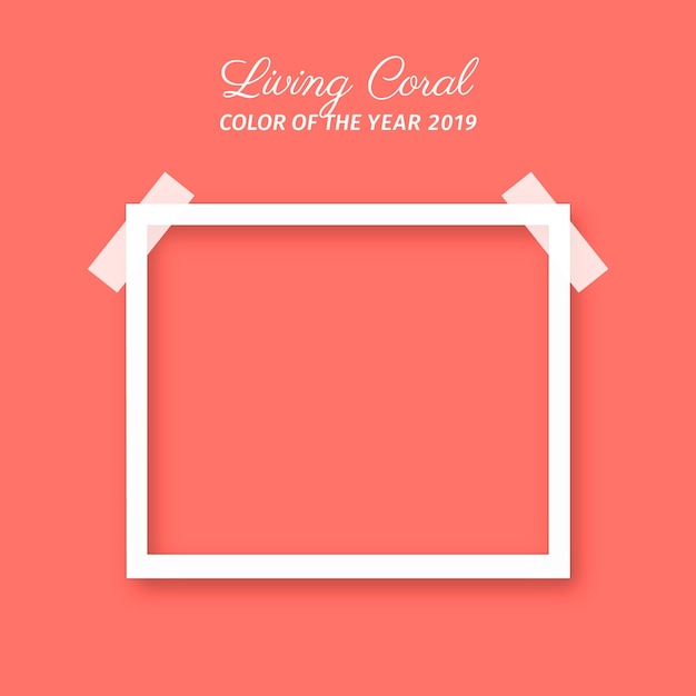 Living coral background