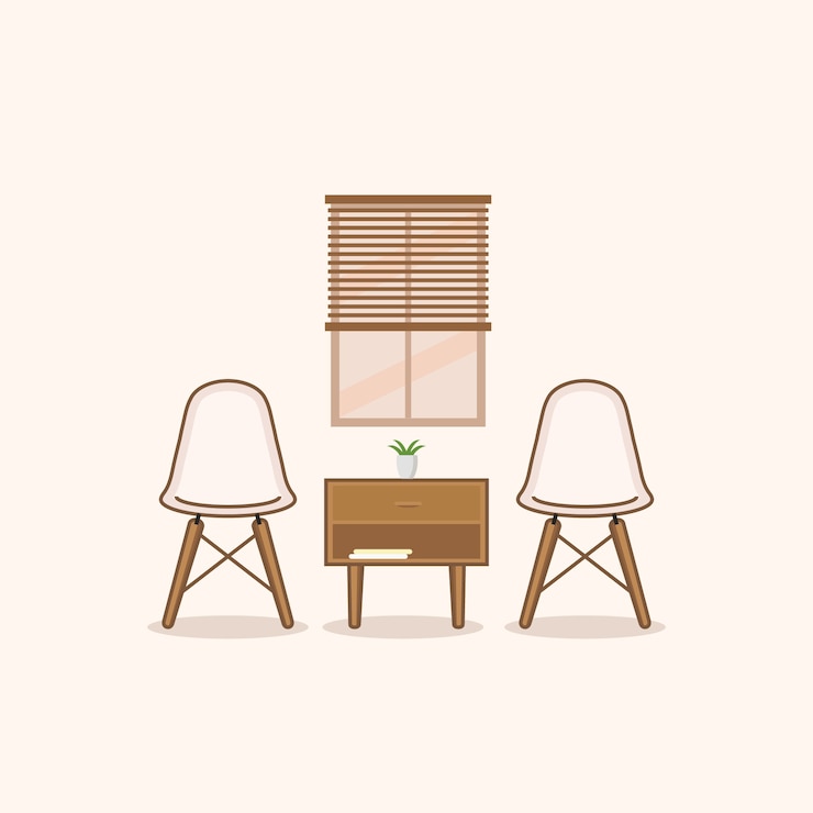 Vector living room set