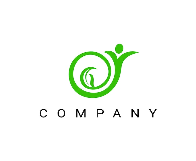 Living Seed-logo Creatief groeiend zaadlogo voor landbouw, landbouw, tuinieren