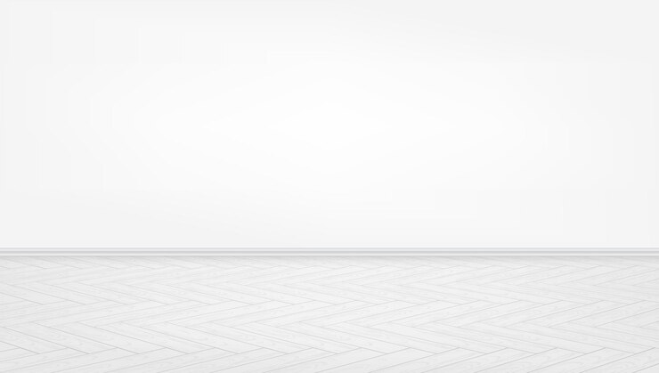 Vector livingroom interior clean wall with grey floor