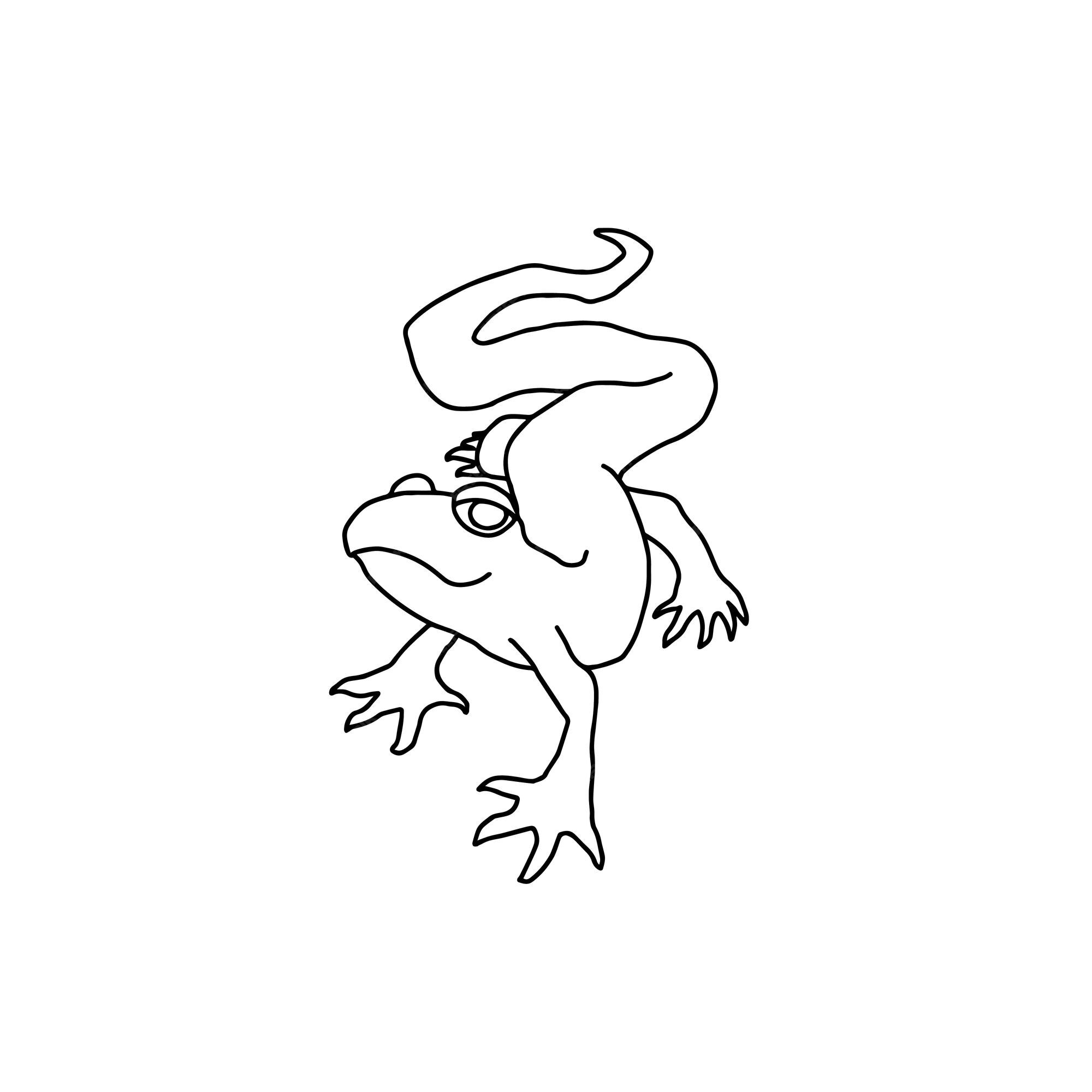 Premium Vector | Lizard gecko leopard vector isolated hand drawing