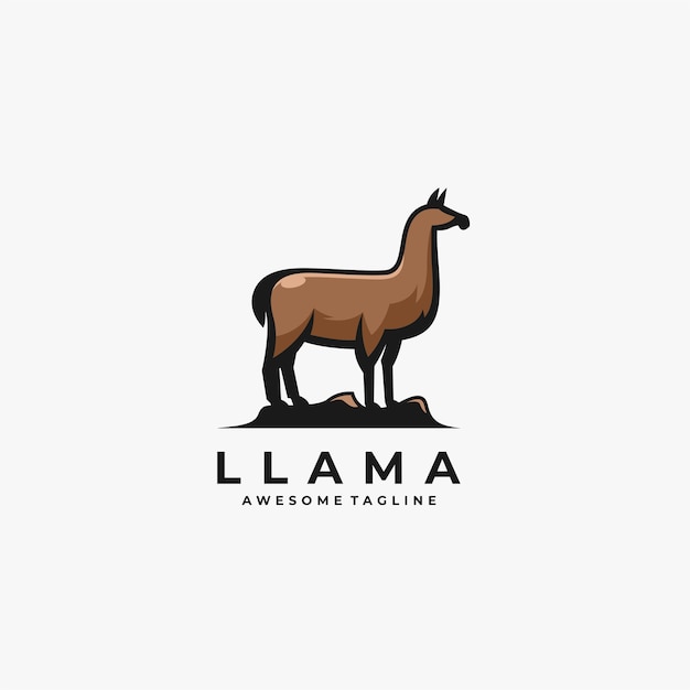 Illustrazione di posa del lama.