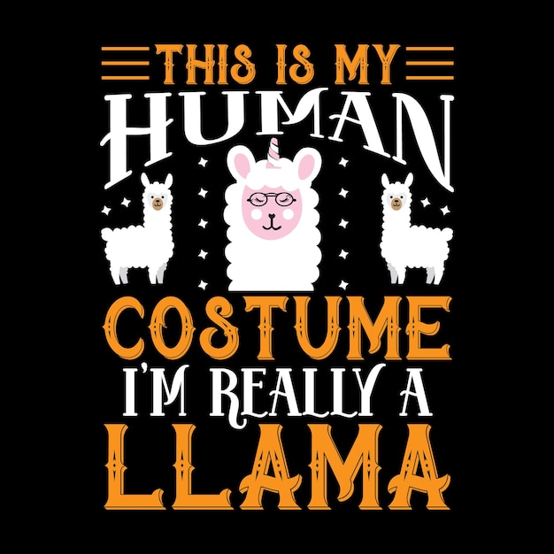 Llama T-Shirt Design