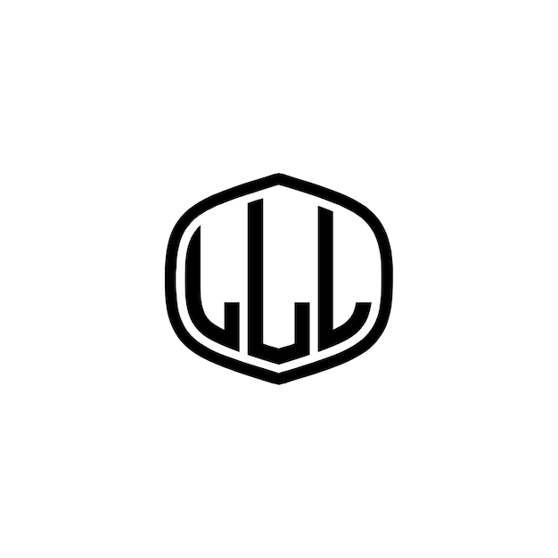 Vector lll minimalistisch logo