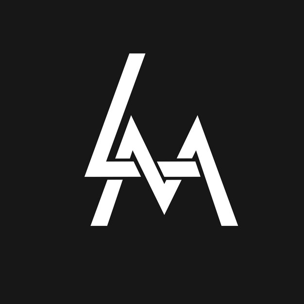 Lm initial Letter logo icon design