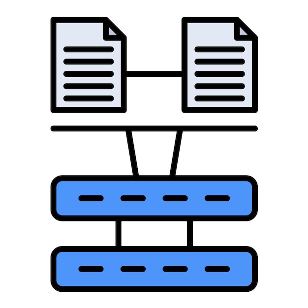 Load balancing Flat Illustration