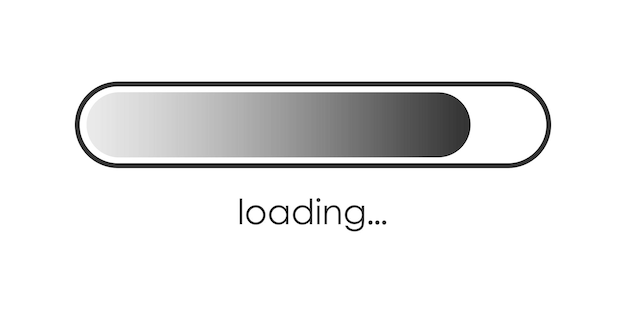 loading icon. loading progress icon on transparent background