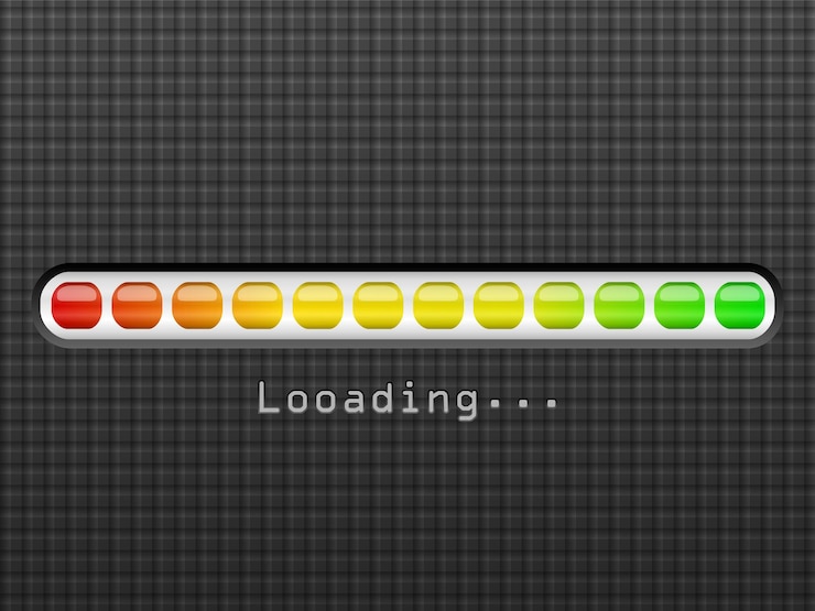 Vector loading bar