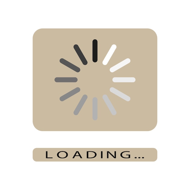 Loading icon loading bar icon vector illustration eps 10 stock image