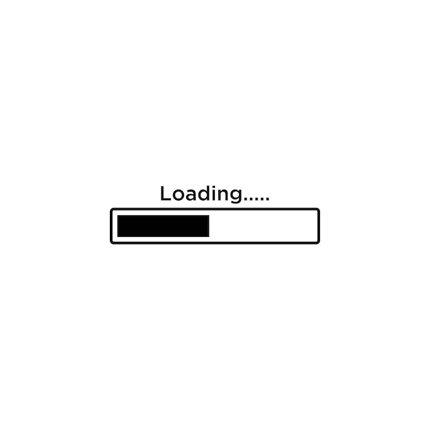 loading icon vector illustration