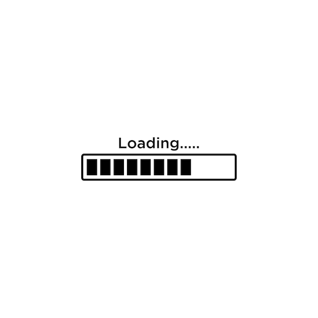 loading icon vector illustration