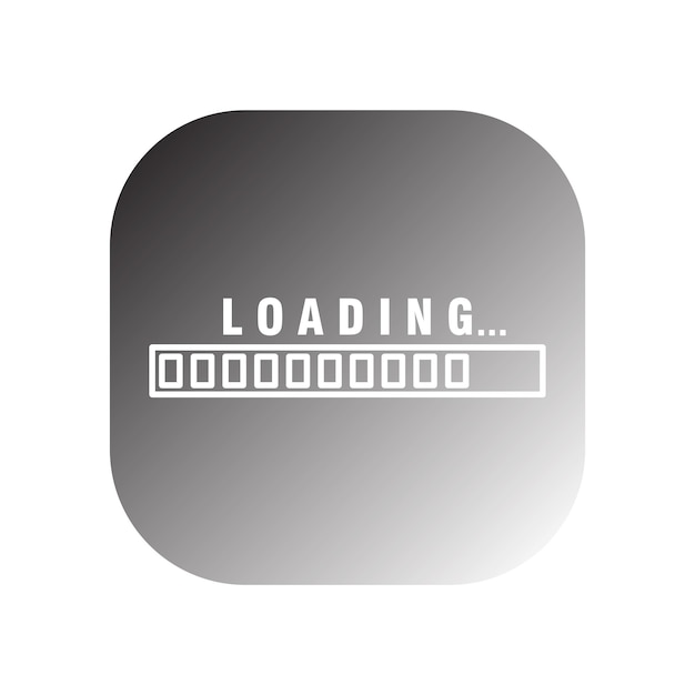 Vector loading icon vector