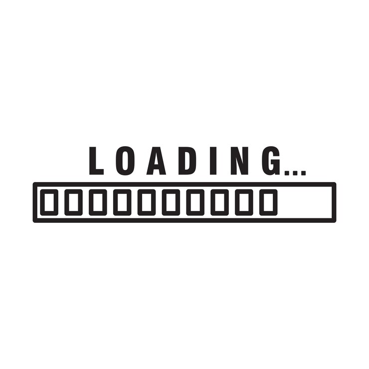 Vector loading icon vector