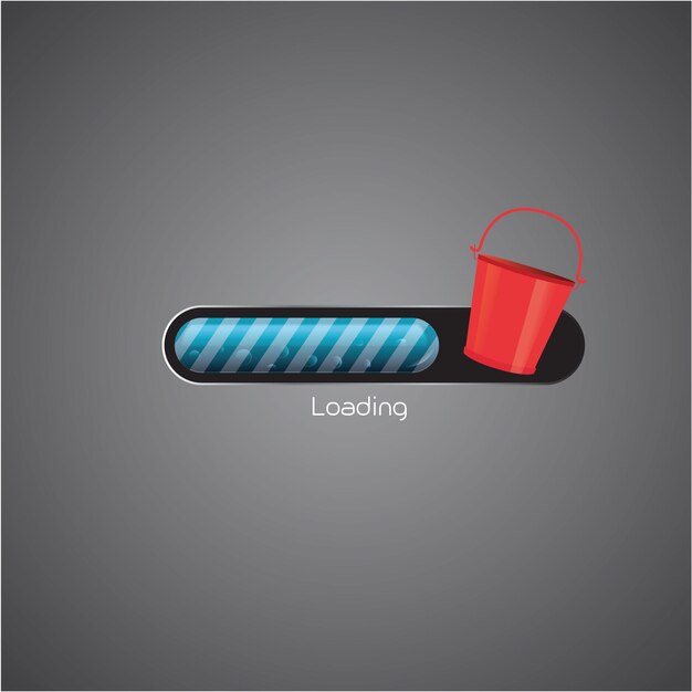 Vector loading icon