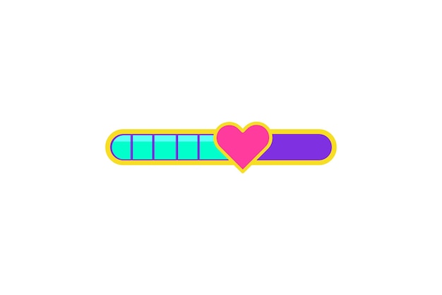 Loading Progress Bar Sticker Design